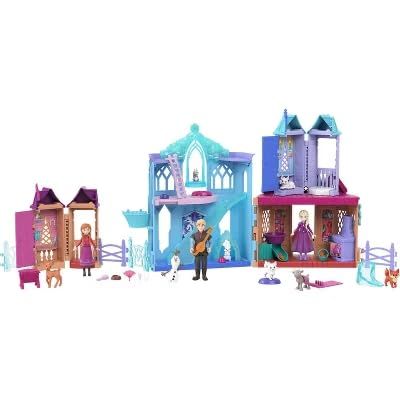Disney Frozen Storytime Stackers Animals Of Arendelle Set, 3 Playsets, 3 Small Dolls & Accessories