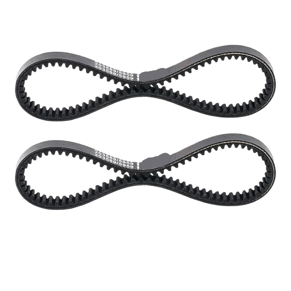 Drive Belt for 30 Series Go Kart Torque Converter Replacement for 203589 Manco 5959 Murray 12-8487 Motorsports BB65-3(2Pcs)