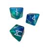 3pcs Mystical Divination Dices 8-Sided Astrologys Learning Prediction for Tabletop Game Collector Double Color Game view 3