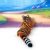 3D Printed Tiger, Animal Creature Tigers and Leopards 6.5 Inches Articulated Fidget Animal for Home Office Executive Desk Decoration AT001-ASL001 (1pc Orange Tiger) view 4