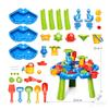 Guminnara 3 in 1 Water Table for Toddlers 1-3 Years, Kids Summer Activity Sensory Play Outdoor Beach Backyard Sand Water Table Toys for Toddlers 18M+, Birthday Gift Toys for Boys Girls view 2
