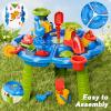 Guminnara 3 in 1 Water Table for Toddlers 1-3 Years, Kids Summer Activity Sensory Play Outdoor Beach Backyard Sand Water Table Toys for Toddlers 18M+, Birthday Gift Toys for Boys Girls view 3
