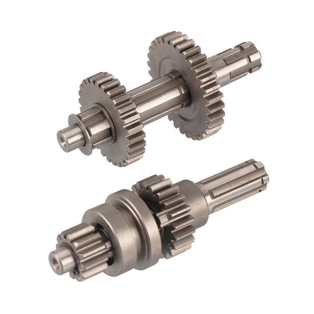 ATV Transmission Gearbox 50-110cc 1+1 Main and Secondary Shafts Compatible with Automotive Motorcycle Parts