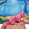 3D Printed Tiger, Animal Creature Tigers and Leopards 6.5 Inches Articulated Fidget Animal for Home Office Executive Desk Decoration AT001-ASL001 (1pc Pink Tiger) view 2