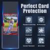 1000 Card Sleeves Top Loaders for Cards, 3" x 4" Hard Plastic Toploaders, Premium Baseball Card Holder for Trading Cards, Sports Baseball Football Game Card Protectors(500 Hard Sleeve+500 Soft Sleeve) view 3
