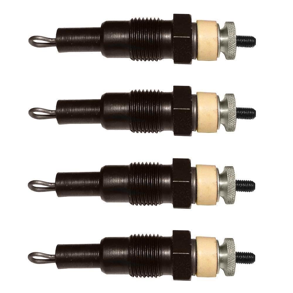 for 4 Style Glow Plugs for IH Fits International 424 434 444 B-250 B-275 B-414, 4 Glow Plugs for IH, for International 424, for International 434, Engine Glow Plug Replacement