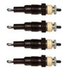 for 4 Style Glow Plugs for IH Fits International 424 434 444 B-250 B-275 B-414, 4 Glow Plugs for IH, for International 424, for International 434, Engine Glow Plug Replacement view 1