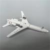 Flying Airplane Model 1/400 Scale Tupolev TU-154B P-552 Air Koryo Airlines Diecast Alloy Aircraft Airplane Plane Model Toy Aviation Airbus view 4