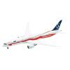 Flying Airplane Model 1/400 Scale B787-9 SP-LSC Polish Airline Airplane Toy Aircraft Diecast Alloy Plane with Landing Gear Model Aviation Airbus view 3