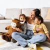 35" Giant Highland Cow Stuffed Animal, Cuddly Scottish Cattle Plush Pillow, Soft Huggable Buddy, Cute Cow Room Decor, Extra Large Plush Toy Gift for Kids Teens Adults Birthday Easter Graduation view 2