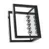 Newton ' s Cradle Balance Balls | Stainless Steel Stress Relief Desk Toy for Office / Home / School | 5 Pendulum Balls with Mirror Base, Desktop Decoration view 4