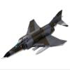 Flying Airplane Model 1/100 McDD F-4F Phantom II Jagdgeswader 71 Richthofen 1978 Diecast Alloy Simulation Aircraft Models Aviation Airbus view 4