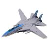 Flying Airplane Model 1/100 Scale F-14D Tomcat Navy VF-213 Black Lions Final F-14 Cruise 2006 Fighter Aircraft Diecast Models for Collection Aviation Airbus view 1