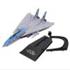 Flying Airplane Model 1/100 Scale F-14D Tomcat Navy VF-213 Black Lions Final F-14 Cruise 2006 Fighter Aircraft Diecast Models for Collection Aviation Airbus view 3