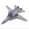 Flying Airplane Model 1/100 Scale F-14D Tomcat Navy VF-213 Black Lions Final F-14 Cruise 2006 Fighter Aircraft Diecast Models for Collection Aviation Airbus view 4