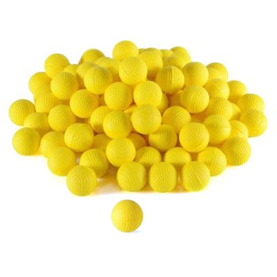 Picysa 50 Pcs Foam Balls for Kronos XVIII-500 High Success Rate, High Elasticity, Long Range, Refill with Light Ammunition, Toys for Kids Theme Party