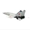 Flying Airplane Model 1/100 MiG 25RBT FOXBAT B Russian Air Force 2012 Diecast Alloy Simulation Model Aircraft for Collection Gift Aviation Airbus view 4