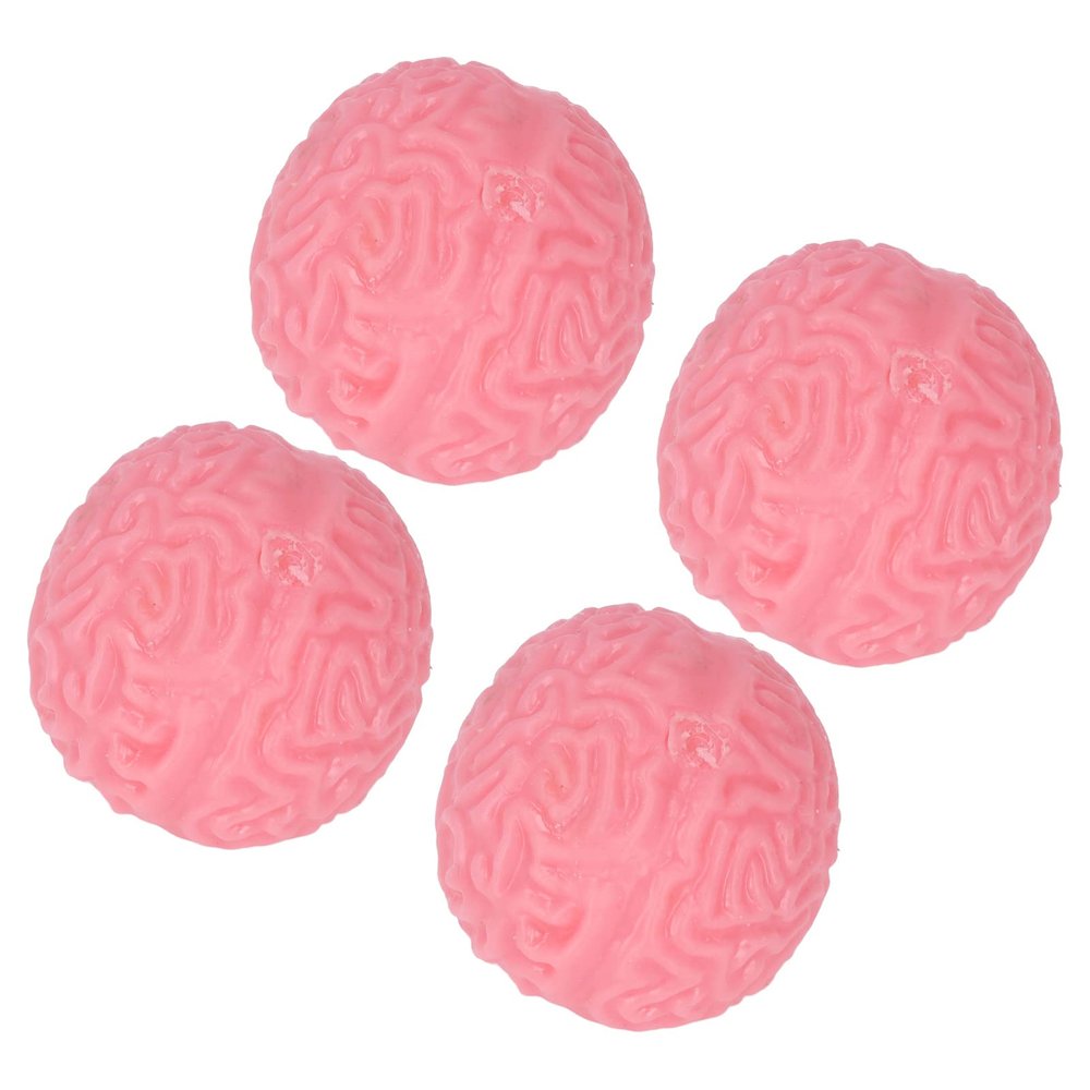 12pcs Brain Stress Relief Toy Adult Children Funny Sensory Squeeze Ball Birthday Halloween