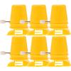 BESPORTBLE 6pcs Wind Up Mechanism Clockwork Movement, DIY Clay Handcraft Toy Accessory, Yellow Plastic Robot Parts for Craft Projects view 1