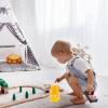 BESPORTBLE 6pcs Wind Up Mechanism Clockwork Movement, DIY Clay Handcraft Toy Accessory, Yellow Plastic Robot Parts for Craft Projects view 2
