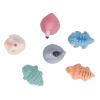 6 PCS Baby Building Blocks Soft Educational Sensory Animals Blocks Toys for Babies Chewing Squeeze Stacking view 2