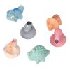 6 PCS Baby Building Blocks Soft Educational Sensory Animals Blocks Toys for Babies Chewing Squeeze Stacking view 4