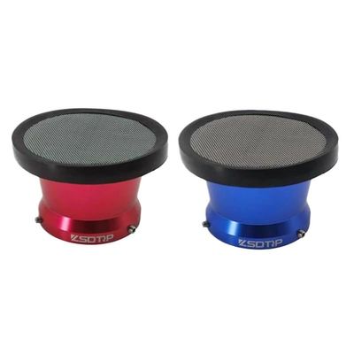 Applies to Universal Modified Carburetor Air Filter Interface Wind Cup 50mm with Net Stacks for 21/24/26/28/30mm PWK Carb(Red)