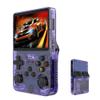 128G R36S Retro Handheld Video Game Console Linux System 3.5 Inch IPS Screen R35s Pro Portable Pocket Video Player 64GB Games - Purple 64GB, Bundle 1 view 1