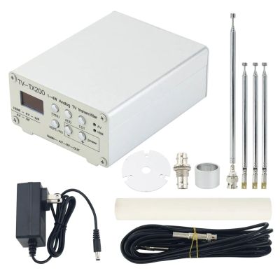 12V TV-TX200 Transmitter Umbrella Antenna Kit - Supports 1080P & CVBS Input Enhanced Signal Transmission