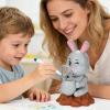 Bubble Maker - Leak-Proof Bunny Design Blower | DIY Painting Easter Bunny Bubble Machine | for Kids Outdoor Activities Birthday Wedding Easter Party Favors Basket Stuffers view 3