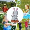 Bubble Maker - Leak-Proof Bunny Design Blower | DIY Painting Easter Bunny Bubble Machine | for Kids Outdoor Activities Birthday Wedding Easter Party Favors Basket Stuffers view 4