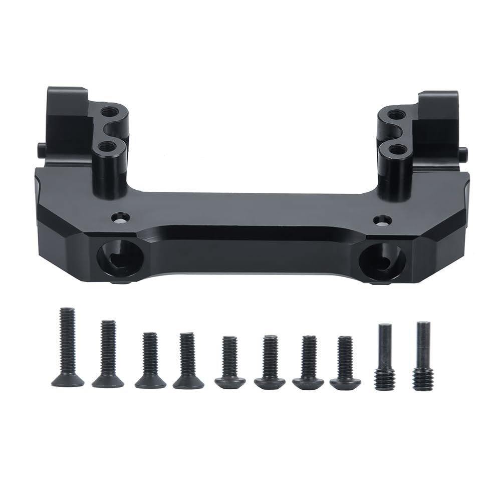 Aluminum Alloy Front Servo Mounting Bracket Holder for Axial SCX10 III Early Bronco Wrangler Gladiator 1/10 RC Car Parts