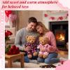 Civaner 2 Sets Valentine Heart Bear Clothes Outfit, Fit Most 12-16 Inch Bears Stuffed Animal Pajamas Plushie Clothes for Stuffed Animals, Pre-Kindergarten Gifts view 4