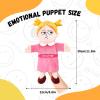Disgust Emotion Hand Puppet for Kids & Toddlers 12 Inch view 2