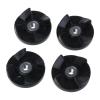 6pcs Replacement 2 Plastic Gear Base 4 Rubber Gear Compatible with Magic Bullet Spare Parts view 4