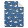 WIFIU Cool Shark Sunglasses Cartoon Baby Boys Girls Blanket 30x40 in, Soft Receiving Swaddling Nursery Blankets for Newborn Infant Toddler view 1