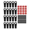 20PCS M2 Plastic Rod Ends Link Balls for 1/24 RC Crawler Car Axial SCX24 AX24(20PCS B) view 1