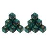 16mm Math Operation Dice Set 20Pcs Educational Classroom Teaching Supplies Plastic Calculation Dice for Kids Teachers Homeschooling (Green) view 1