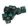 16mm Math Operation Dice Set 20Pcs Educational Classroom Teaching Supplies Plastic Calculation Dice for Kids Teachers Homeschooling (Green) view 2