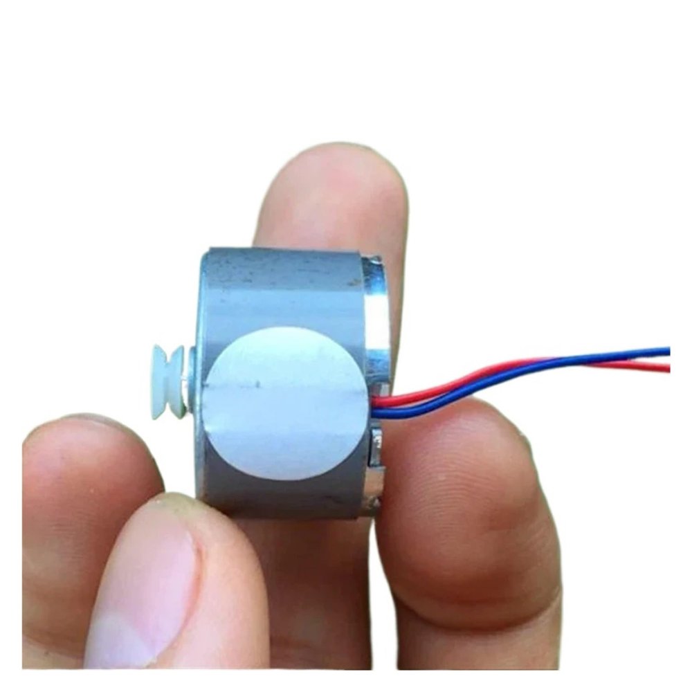 RXDNOZNNK DC 1.5V 3V 5V 6V 7.4V 13000RPM High Speed 22mm Round Mute Spindle Electronic Starter Pulley DIY