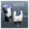 DGHIHZDHO 2PCS Electronic Starter Vertical Bracket 20mm White 130 140 180 Mounting Fixing Seat Frame Toy Accessories view 2