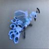 3D-printed miniature peacock model features movable joints and a sensory stress-relieving function, making it suitable as a desk ornament, collectible, or gift for adult friends. (Style 04) view 2