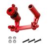 RC Car Accessories Compatible with Traxxas for E-MAXX 1/10 RC Car Upgrade Parts Accessories Metal Steering Bellcranks Servo Saver 4945(Red) view 1