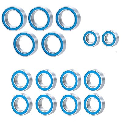 15PCS Rubber Sealed Bearings Kit for 1/18 for Latrax Teton, for Latrax SSTParts confident
