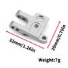 COMODO 7075 CNC Aluminum Panhard Mount Compatible with TRX6 1/10 Scale RC Crawler Car Upgrade Parts view 2