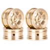 0.7 Inch Brass Wheel Rim Hub Set for 1/30 RC Crawler Car AXIAL SCX30 Ford Bronco 4X4 SCX30 Jeep Wrangler JLU 4X4 Upgrade (A) view 2