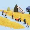 getuse 1/64 Scale Construction Workers Figures (6-Piece Set) - Hand-Painted Resin Model Figures for Diorama & Scene Layout, Style B view 3