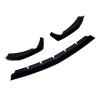 3Pcs Compatible for Mercedes Benz E Class W213 S213 E200 E260 E300 AMG 2020-2023 Car Front Bumper Chin Lip Diffuser Lower Spoiler Splitters(Gloss Black) view 1