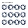 AXSPEED 12PCS 3x6x2mm Steel Ball Bearing Set Compatible with C14 C24 C34 C44 MN MN-90 MN99S RC Cars and Similar Remote Control Vehicles view 2