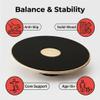 The Spooner Board | Balance Board for Adults Ages 15 and Up | Wobble Board & Slack Board for Core Training & Stability view 2